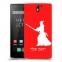 סמוראי כיסוי מגן קשיח בעיצוב אישי עם השם שלך ל OnePlus One יחידה אחת סקרין מובייל