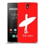 גלישה כיסוי מגן קשיח בעיצוב אישי עם השם שלך ל OnePlus One יחידה אחת סקרין מובייל