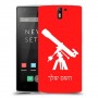 טלסקופ כיסוי מגן קשיח בעיצוב אישי עם השם שלך ל OnePlus One יחידה אחת סקרין מובייל