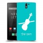 כינור כיסוי מגן קשיח בעיצוב אישי עם השם שלך ל OnePlus One יחידה אחת סקרין מובייל