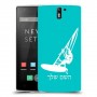 גלישת מפרש כיסוי מגן קשיח בעיצוב אישי עם השם שלך ל OnePlus One יחידה אחת סקרין מובייל