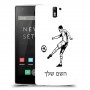 שחקן כדורגל כיסוי מגן קשיח בעיצוב אישי עם השם שלך ל OnePlus One יחידה אחת סקרין מובייל