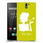 אישה אהבה כיסוי מגן קשיח בעיצוב אישי עם השם שלך ל OnePlus One יחידה אחת סקרין מובייל