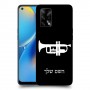 חצוצרה כיסוי מגן קשיח בעיצוב אישי עם השם שלך ל Oppo A74 יחידה אחת סקרין מובייל
