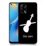 כינור כיסוי מגן קשיח בעיצוב אישי עם השם שלך ל Oppo A74 יחידה אחת סקרין מובייל
