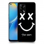 סמיילי כיסוי מגן קשיח בעיצוב אישי עם השם שלך ל Oppo A74 יחידה אחת סקרין מובייל
