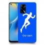 רץ כיסוי מגן קשיח בעיצוב אישי עם השם שלך ל Oppo A74 יחידה אחת סקרין מובייל