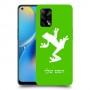 צפרדע טרופית כיסוי מגן קשיח בעיצוב אישי עם השם שלך ל Oppo A74 יחידה אחת סקרין מובייל