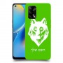 זאב כיסוי מגן קשיח בעיצוב אישי עם השם שלך ל Oppo A74 יחידה אחת סקרין מובייל