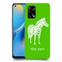 זברה כיסוי מגן קשיח בעיצוב אישי עם השם שלך ל Oppo A74 יחידה אחת סקרין מובייל