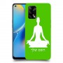 יוגה כיסוי מגן קשיח בעיצוב אישי עם השם שלך ל Oppo A74 יחידה אחת סקרין מובייל