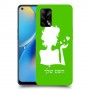 אישה אהבה כיסוי מגן קשיח בעיצוב אישי עם השם שלך ל Oppo A74 יחידה אחת סקרין מובייל