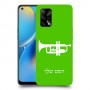 חצוצרה כיסוי מגן קשיח בעיצוב אישי עם השם שלך ל Oppo A74 יחידה אחת סקרין מובייל