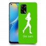 ג'וגלין - אישה כיסוי מגן קשיח בעיצוב אישי עם השם שלך ל Oppo A74 יחידה אחת סקרין מובייל