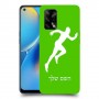 רץ כיסוי מגן קשיח בעיצוב אישי עם השם שלך ל Oppo A74 יחידה אחת סקרין מובייל