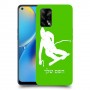 סקִי כיסוי מגן קשיח בעיצוב אישי עם השם שלך ל Oppo A74 יחידה אחת סקרין מובייל