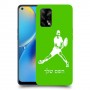 שחקן טניס כיסוי מגן קשיח בעיצוב אישי עם השם שלך ל Oppo A74 יחידה אחת סקרין מובייל