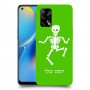 שלד כיסוי מגן קשיח בעיצוב אישי עם השם שלך ל Oppo A74 יחידה אחת סקרין מובייל