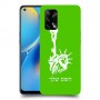 פסל החירות כיסוי מגן קשיח בעיצוב אישי עם השם שלך ל Oppo A74 יחידה אחת סקרין מובייל