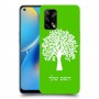 עץ כיסוי מגן קשיח בעיצוב אישי עם השם שלך ל Oppo A74 יחידה אחת סקרין מובייל