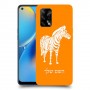 זברה כיסוי מגן קשיח בעיצוב אישי עם השם שלך ל Oppo A74 יחידה אחת סקרין מובייל