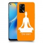 יוגה כיסוי מגן קשיח בעיצוב אישי עם השם שלך ל Oppo A74 יחידה אחת סקרין מובייל