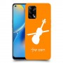 כינור כיסוי מגן קשיח בעיצוב אישי עם השם שלך ל Oppo A74 יחידה אחת סקרין מובייל