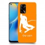 סקִי כיסוי מגן קשיח בעיצוב אישי עם השם שלך ל Oppo A74 יחידה אחת סקרין מובייל