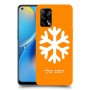 שלג כיסוי מגן קשיח בעיצוב אישי עם השם שלך ל Oppo A74 יחידה אחת סקרין מובייל