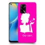 אישה אהבה כיסוי מגן קשיח בעיצוב אישי עם השם שלך ל Oppo A74 יחידה אחת סקרין מובייל
