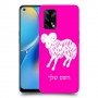טלה כיסוי מגן קשיח בעיצוב אישי עם השם שלך ל Oppo A74 יחידה אחת סקרין מובייל