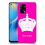 כתר מלכותי כיסוי מגן קשיח בעיצוב אישי עם השם שלך ל Oppo A74 יחידה אחת סקרין מובייל
