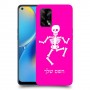 שלד כיסוי מגן קשיח בעיצוב אישי עם השם שלך ל Oppo A74 יחידה אחת סקרין מובייל