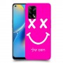 סמיילי כיסוי מגן קשיח בעיצוב אישי עם השם שלך ל Oppo A74 יחידה אחת סקרין מובייל
