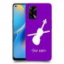 כינור כיסוי מגן קשיח בעיצוב אישי עם השם שלך ל Oppo A74 יחידה אחת סקרין מובייל