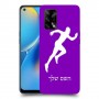 רץ כיסוי מגן קשיח בעיצוב אישי עם השם שלך ל Oppo A74 יחידה אחת סקרין מובייל