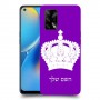 כתר מלכותי כיסוי מגן קשיח בעיצוב אישי עם השם שלך ל Oppo A74 יחידה אחת סקרין מובייל