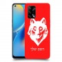 זאב כיסוי מגן קשיח בעיצוב אישי עם השם שלך ל Oppo A74 יחידה אחת סקרין מובייל