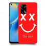 סמיילי כיסוי מגן קשיח בעיצוב אישי עם השם שלך ל Oppo A74 יחידה אחת סקרין מובייל