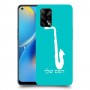 סקספון כיסוי מגן קשיח בעיצוב אישי עם השם שלך ל Oppo A74 יחידה אחת סקרין מובייל