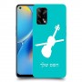 כינור כיסוי מגן קשיח בעיצוב אישי עם השם שלך ל Oppo A74 יחידה אחת סקרין מובייל