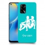 תאומים כיסוי מגן קשיח בעיצוב אישי עם השם שלך ל Oppo A74 יחידה אחת סקרין מובייל