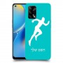 רץ כיסוי מגן קשיח בעיצוב אישי עם השם שלך ל Oppo A74 יחידה אחת סקרין מובייל