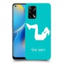 אימון ספורט - אישה כיסוי מגן קשיח בעיצוב אישי עם השם שלך ל Oppo A74 יחידה אחת סקרין מובייל