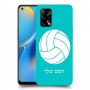 כדורעף - כדור כיסוי מגן קשיח בעיצוב אישי עם השם שלך ל Oppo A74 יחידה אחת סקרין מובייל