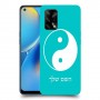 סמל יינג יאנג - סין כיסוי מגן קשיח בעיצוב אישי עם השם שלך ל Oppo A74 יחידה אחת סקרין מובייל