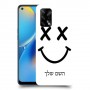 סמיילי כיסוי מגן קשיח בעיצוב אישי עם השם שלך ל Oppo A74 יחידה אחת סקרין מובייל