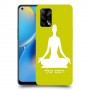 יוגה כיסוי מגן קשיח בעיצוב אישי עם השם שלך ל Oppo A74 יחידה אחת סקרין מובייל
