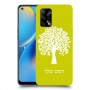 עץ כיסוי מגן קשיח בעיצוב אישי עם השם שלך ל Oppo A74 יחידה אחת סקרין מובייל
