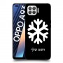שלג כיסוי מגן קשיח בעיצוב אישי עם השם שלך ל Oppo A93 יחידה אחת סקרין מובייל